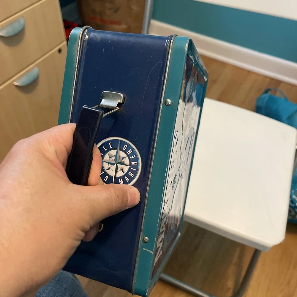 2007 Seattle Mariners Cloverdale Meats Metal‎ Lunch Box (14)